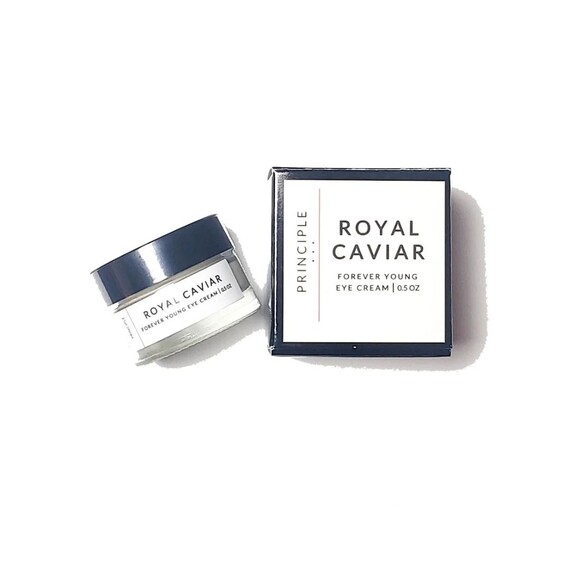 PRINCIPLE Royal Caviar Forever Young Eye Cream Natural Ingredients 0.5 oz New - Picture 3 of 6